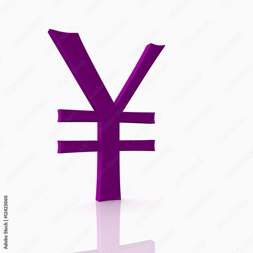 Obraz premium 3D Yen