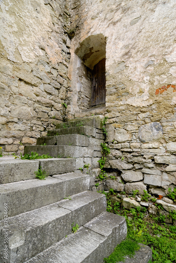 Stairs in fort