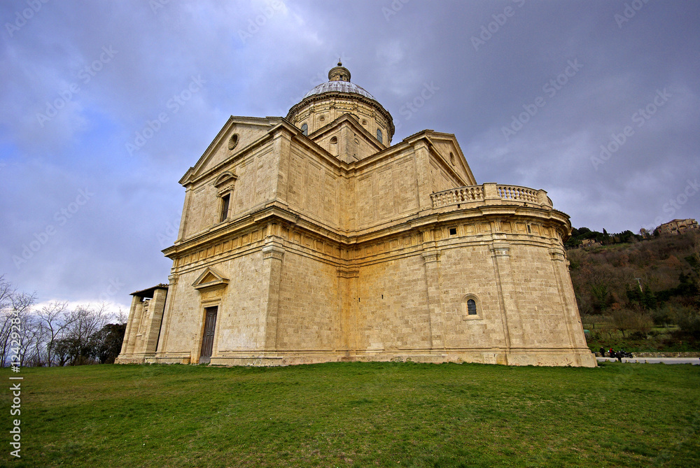 Naklejka premium Montepulciano (Siena) Chiesa di San Biagio 4