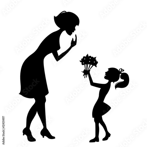 mother with the child