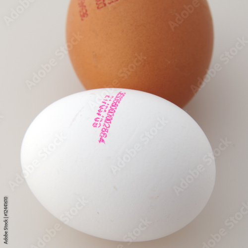 Huevo con fecha de caducidad