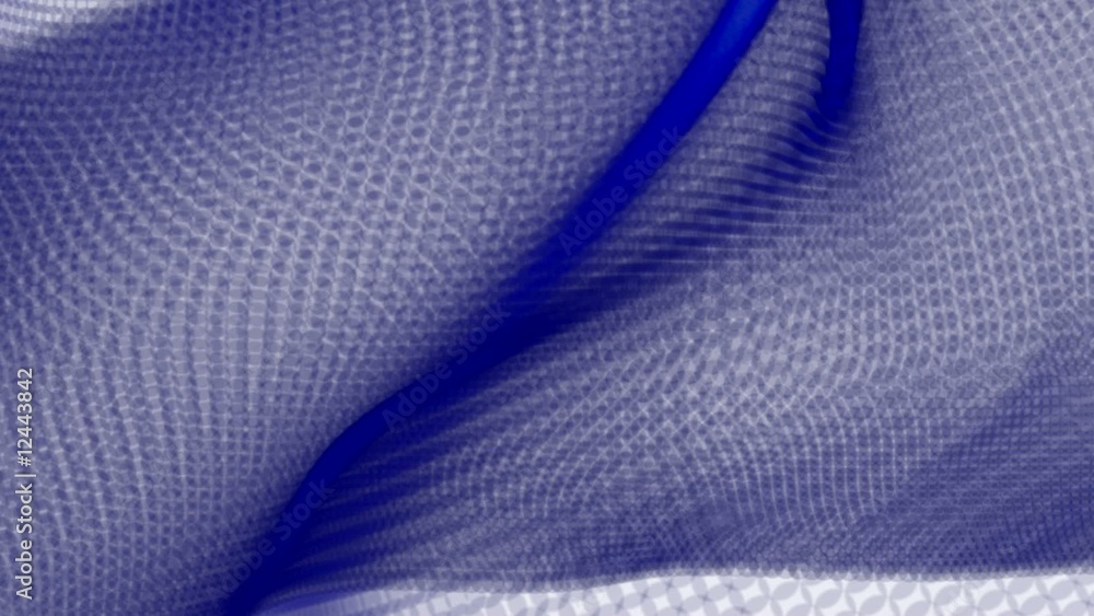 Abstrakte Animation aus Gitternetz Linien - Schleife