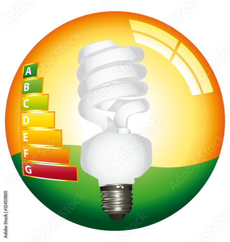 Lightbulb with energy certification