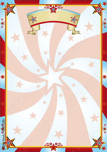 Red and blue carnaval background