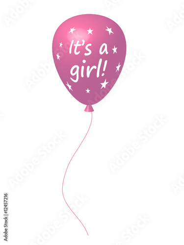 "It's a girl" Balloon