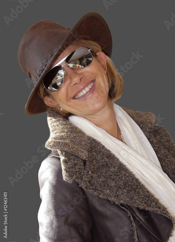 фотографія Femme au chapeau