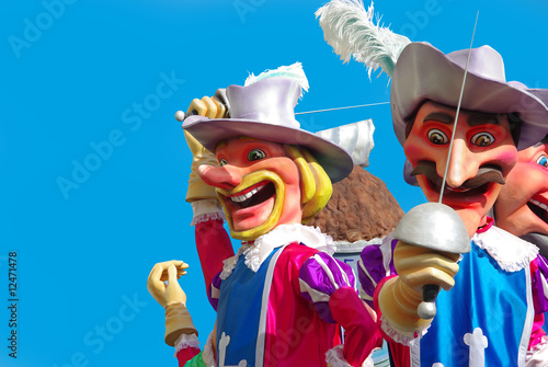 les quatre mousquetaires au carnaval photo