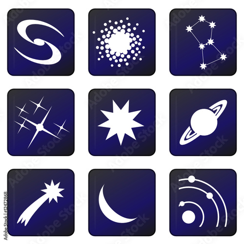 astronomie icons