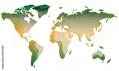 planet earth map. travel