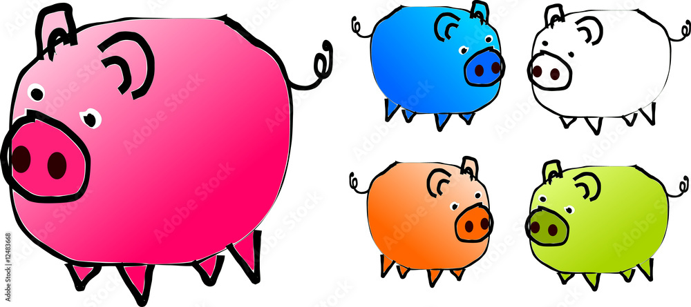 Fototapeta premium pig