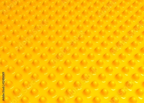 Fotografie Yellow pimply surface