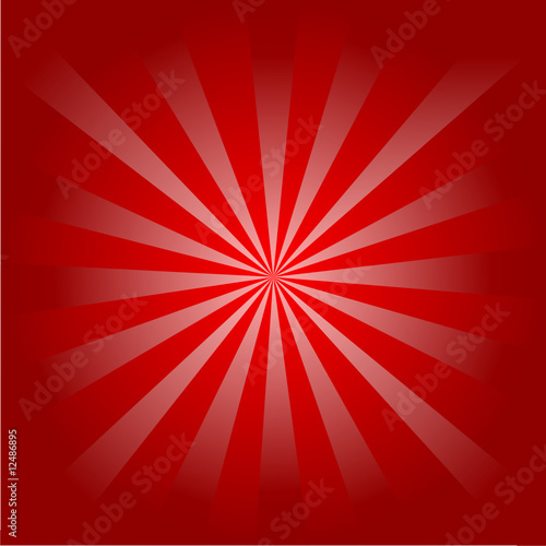 red background