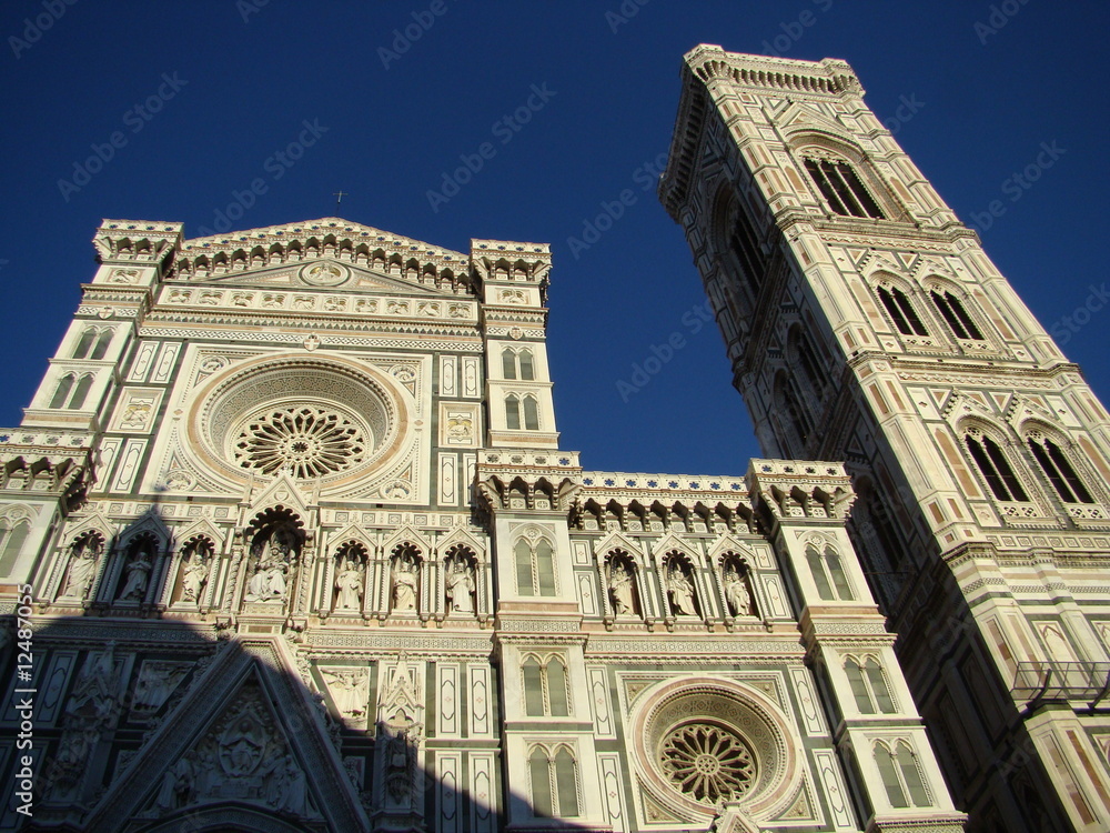 Obraz premium fasada katedry we Florencji