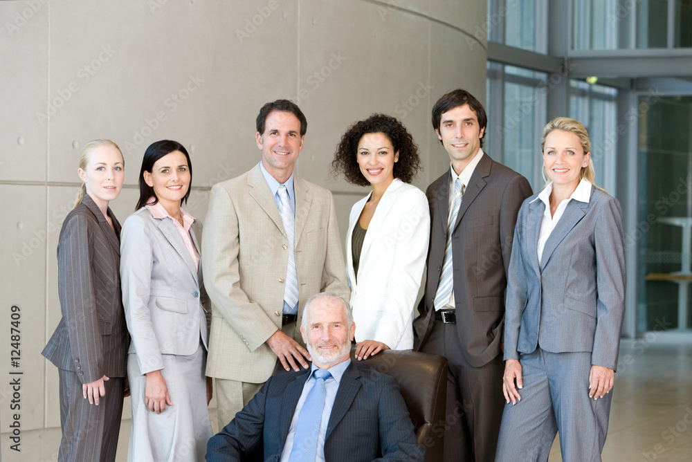 Team of business people Team of business people
