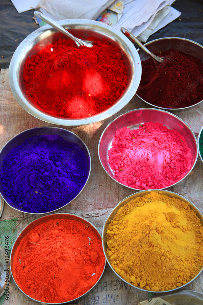 pigments sur le marche