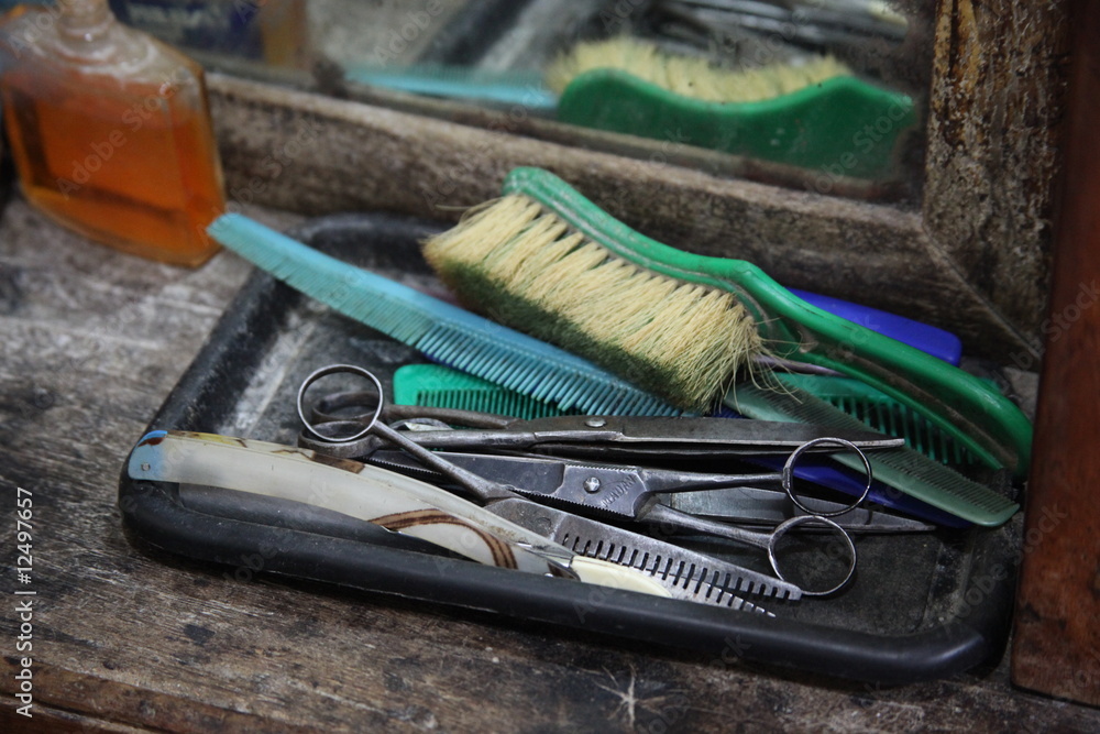 outils de coiffeur