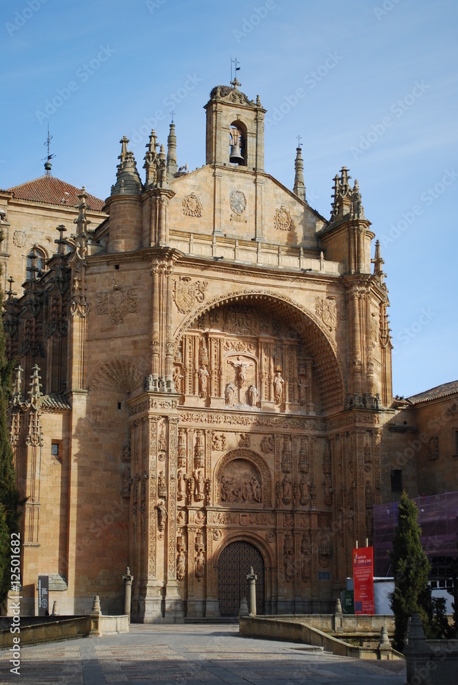Fototapeta premium Convent/Church of San Esteban in Salamanca, Spain
