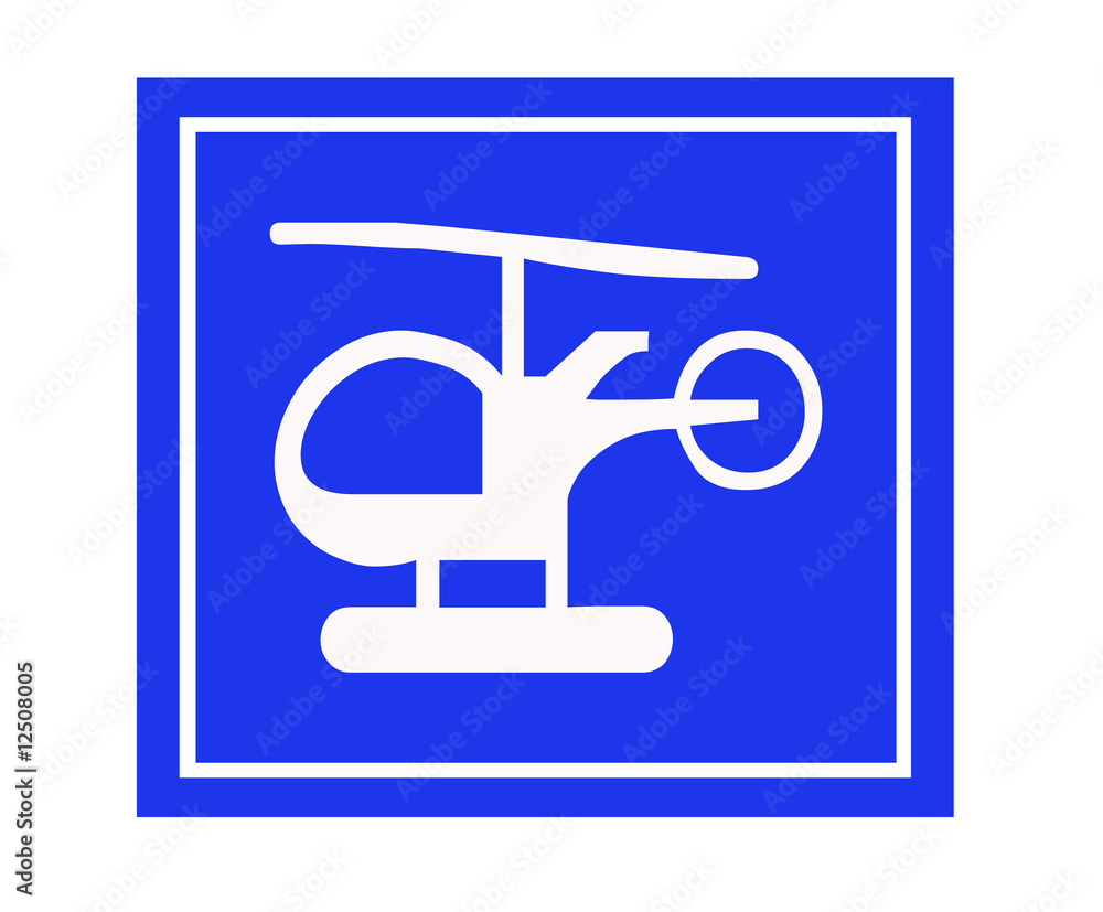 helicopter pad sign Stock Illustration Adobe Stock