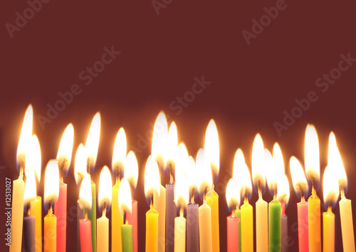 Happy birthday candles.