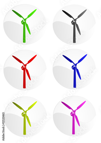 Logos d'éoliennes