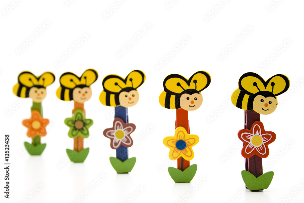 Fototapeta premium Bienenschwarm