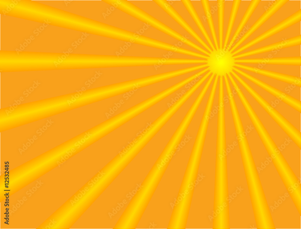 Obraz premium suburst