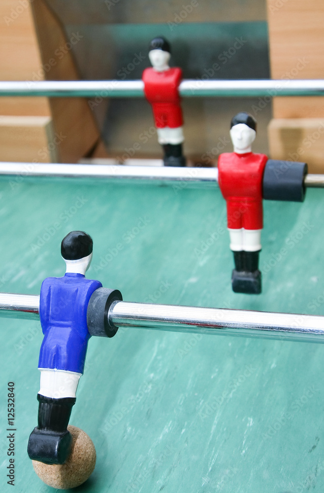 Fototapeta premium partie de baby-foot