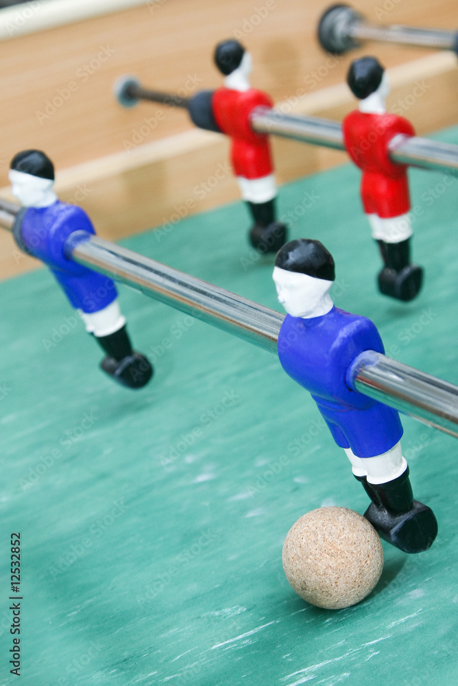 Fototapeta premium partie de baby-foot