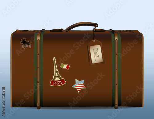vintage suitcase