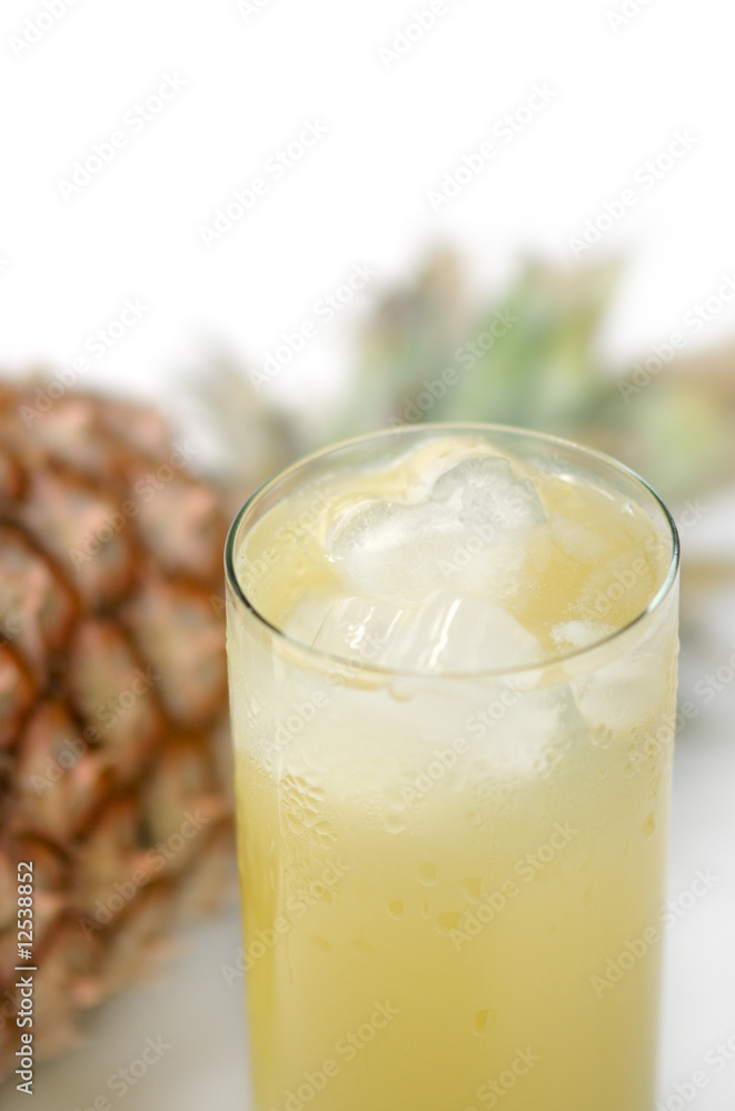 Pineapple and juice of pineapple Pineapple and juice of pineapple