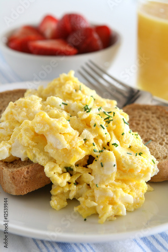 Breakfast - Eggs and Toast