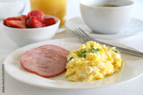Ham and Eggs Breakfast