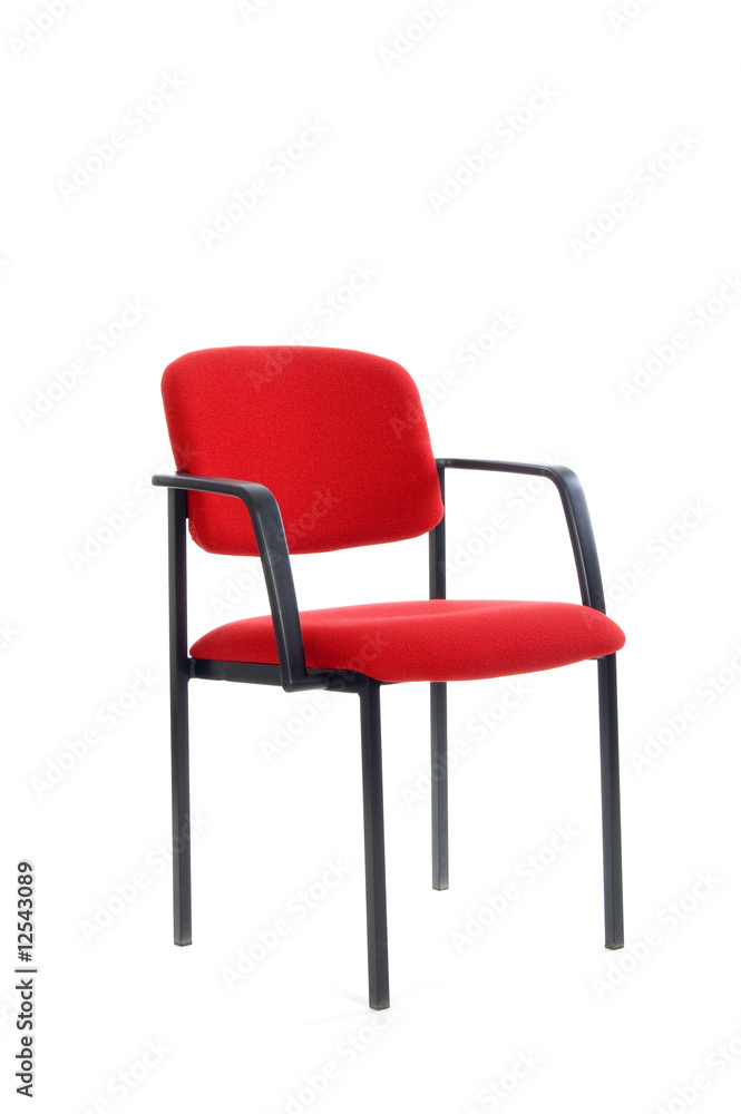 Fototapeta premium red office chair