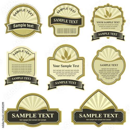 set of design elements