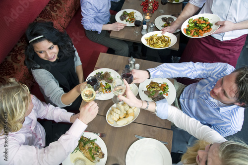 Restaurant dinner photo