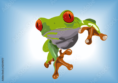 Green frog 01