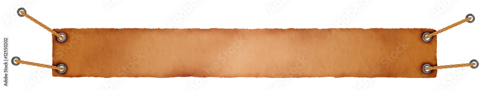 Obraz premium Background in orange and brown with ropes on corners