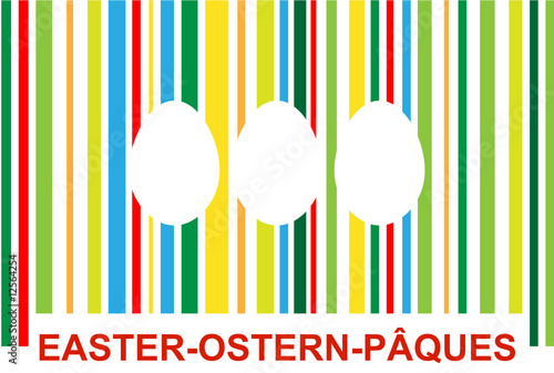 Ostern Strichcode