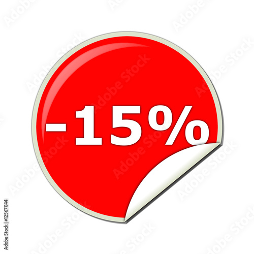 easy peel 15 % off label