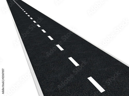 asphalt road