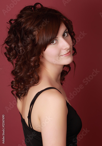 Wallpaper Mural young woman Torontodigital.ca