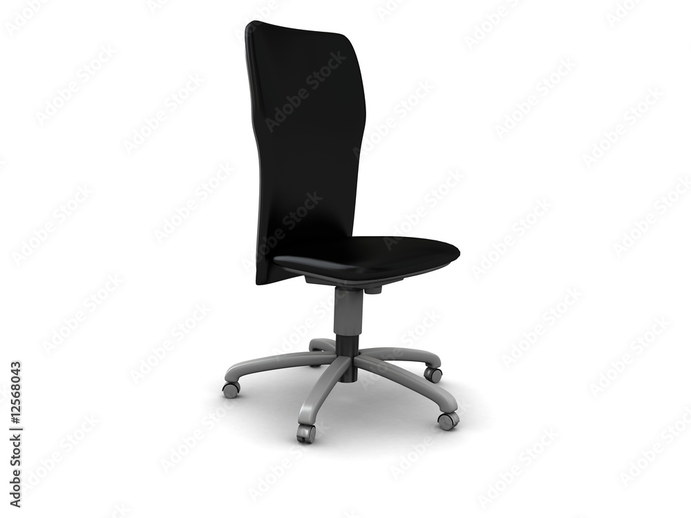 black chair