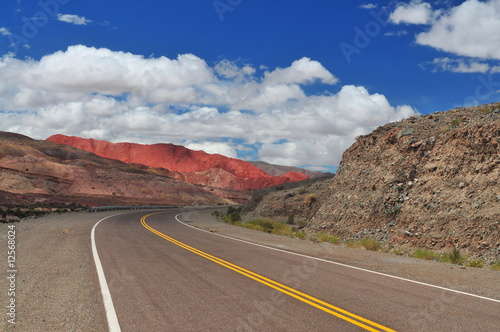 Road near Rumi Raya, provincia Catamarca, Argentina