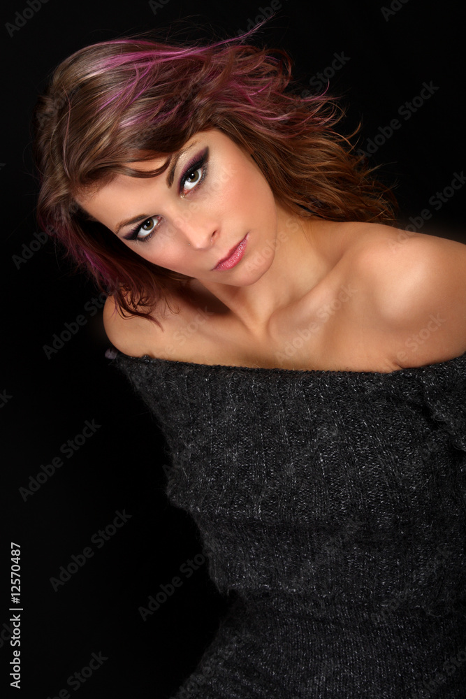 Naklejka premium fashion woman
