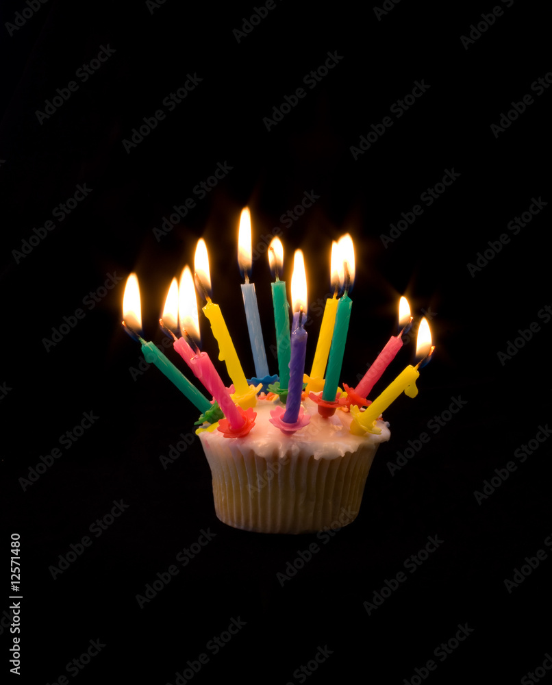 Birthday Cake With Too Many Candles