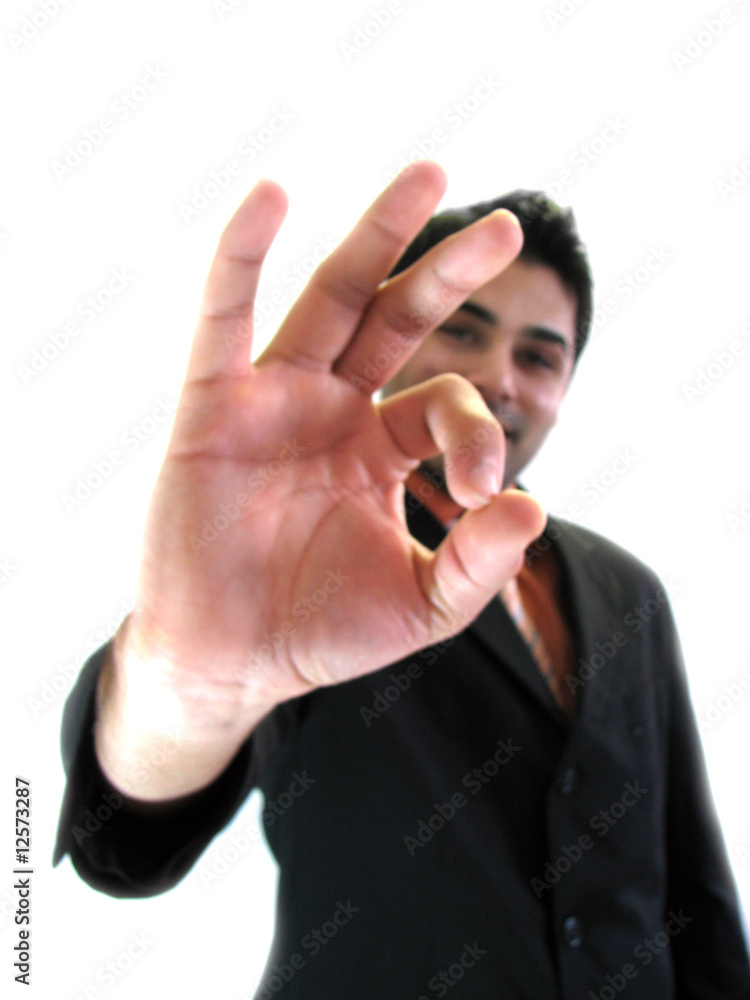 Fototapeta premium OKAY GESTURE