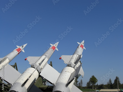 Three missiles are ready