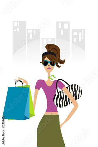 Shopping women