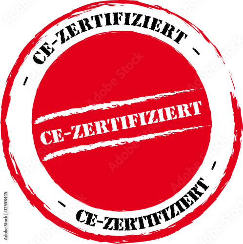 Stempel CE-zertifiziert
