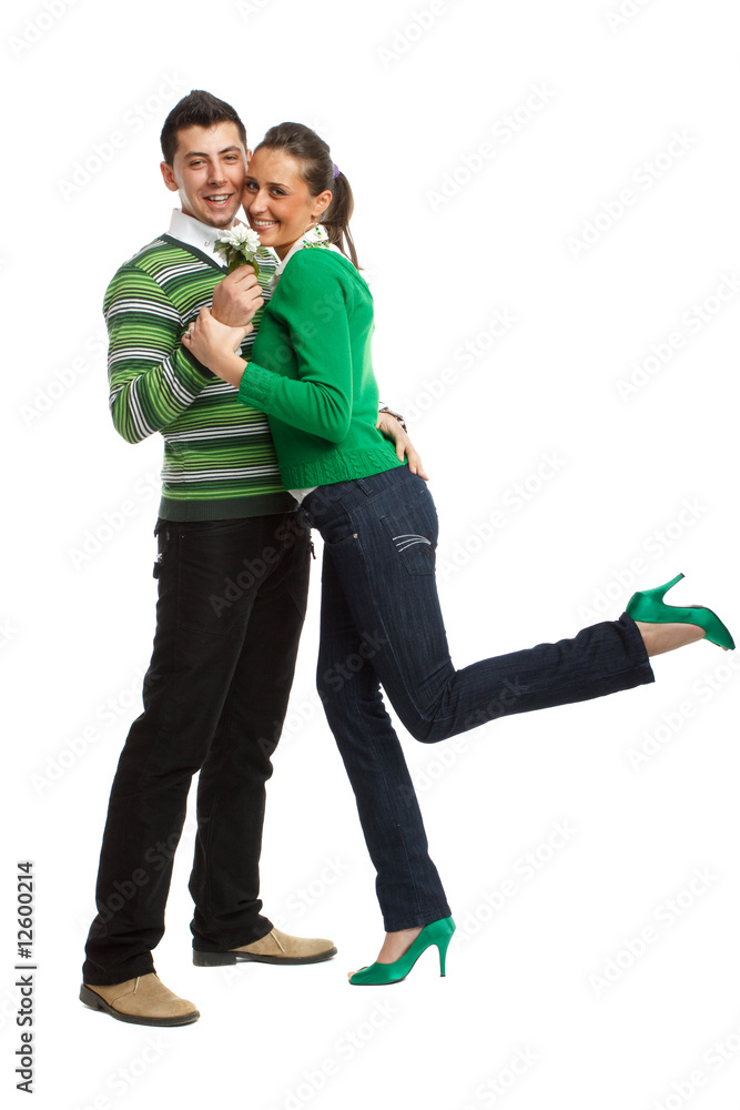 Fototapeta premium Happy Young couple